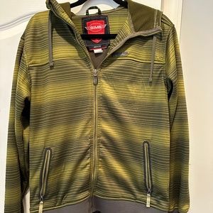 Sims Men's Snowboarding Zip Up Hooded Jacket